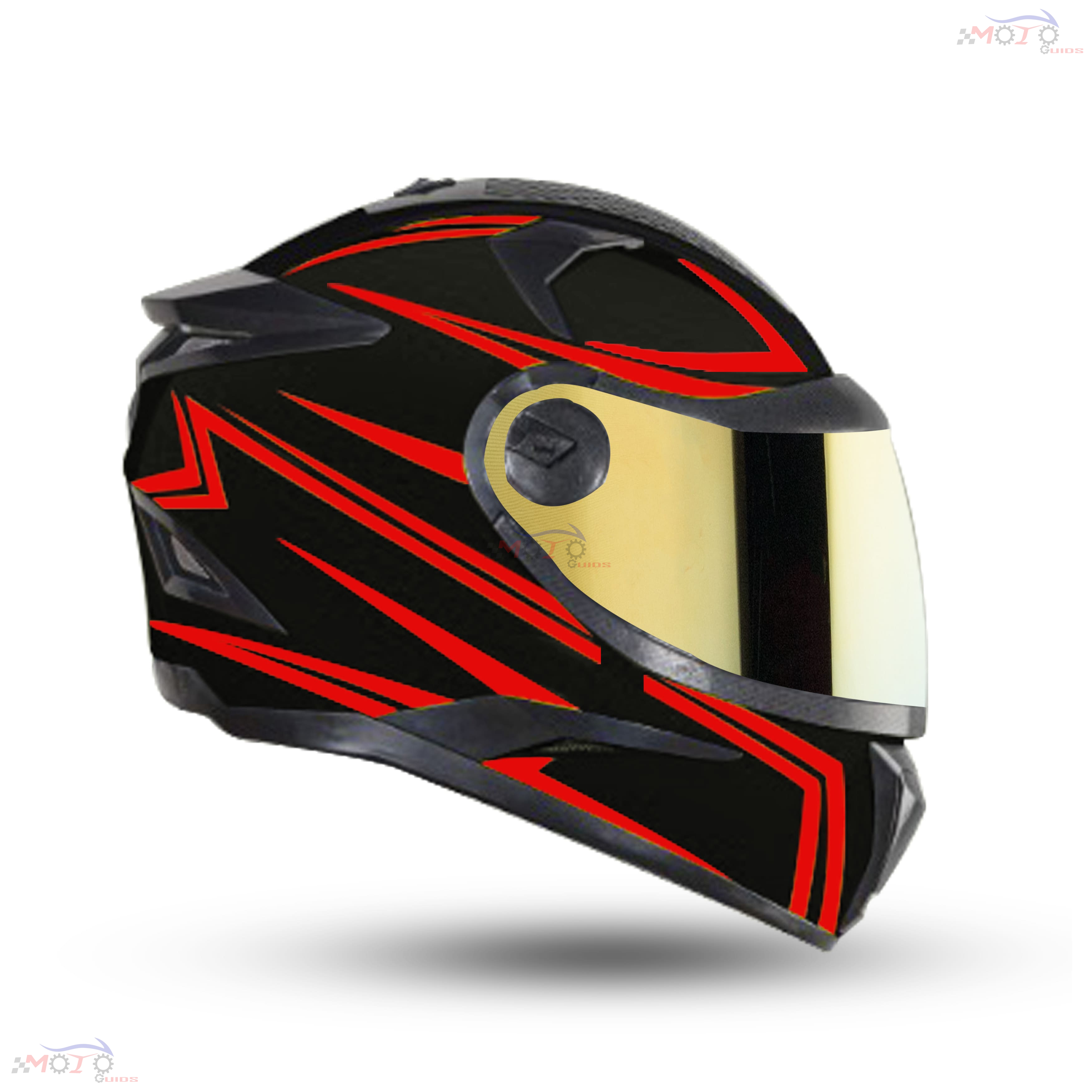 17 ROBOT REFLECTIVE (FITTED WITH CLEAR VISOR EXTRA GOLD CHROME VISOR FREE) 